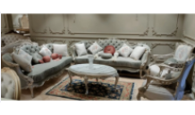 عفش شقه كامل شبه جديد الشيخ زايد كموبند زايد هايتس