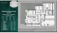 3BR Apartment BEGONIA RESIDENCE