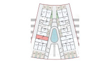 □  محل ارضي واجهة على البلازا (74m²)  