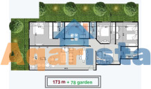 ???? مساحة 173m+78m Garden