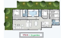 ???? مساحة 173m+78m Garden