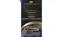 مطلوب senior property consultant ف الشيخ زايد